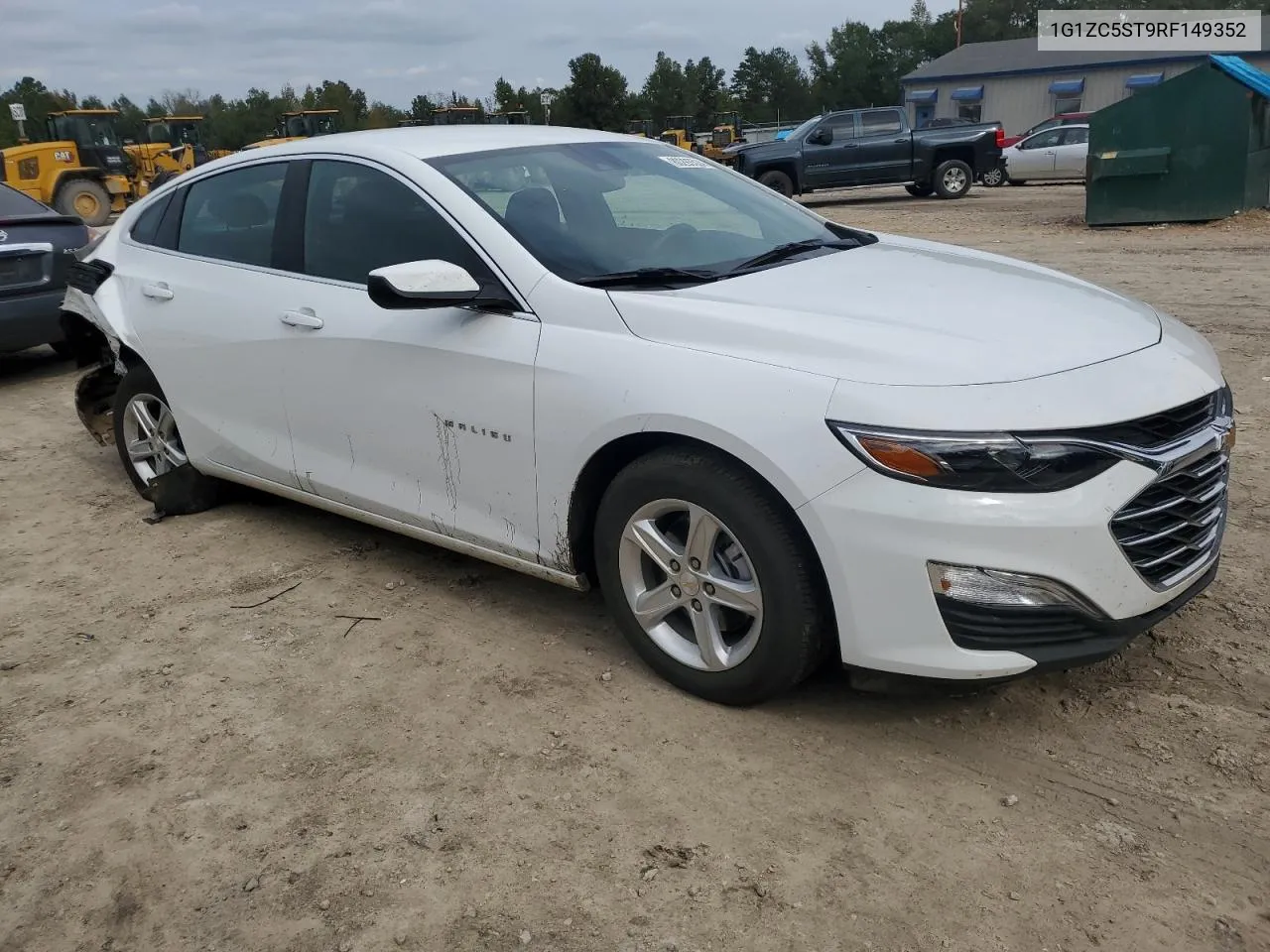 2024 Chevrolet Malibu Ls VIN: 1G1ZC5ST9RF149352 Lot: 80293524