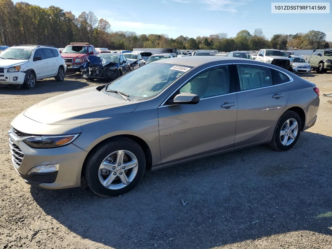 2024 Chevrolet Malibu Lt VIN: 1G1ZD5ST9RF141569 Lot: 80330654