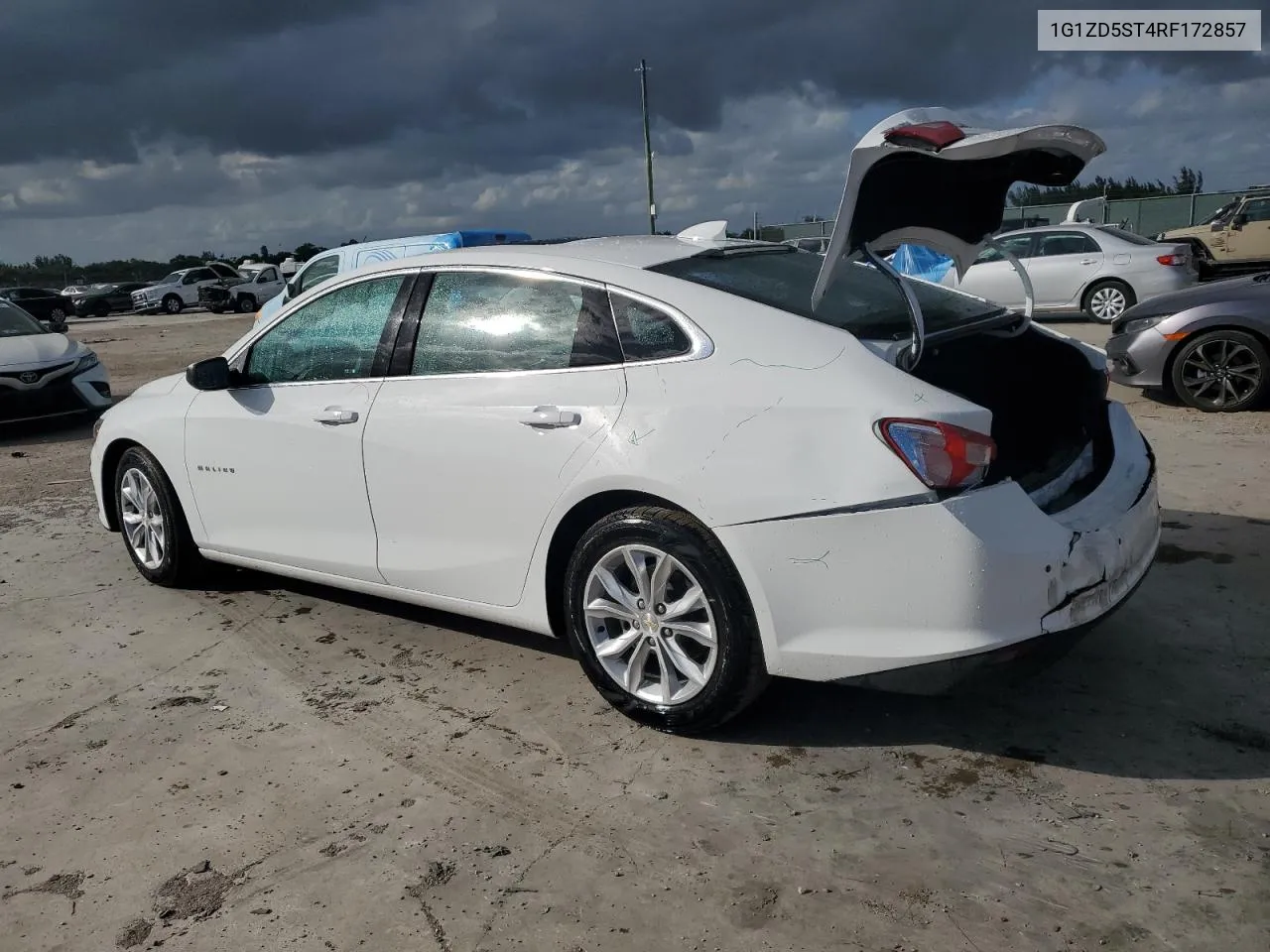 2024 Chevrolet Malibu Lt VIN: 1G1ZD5ST4RF172857 Lot: 80592344