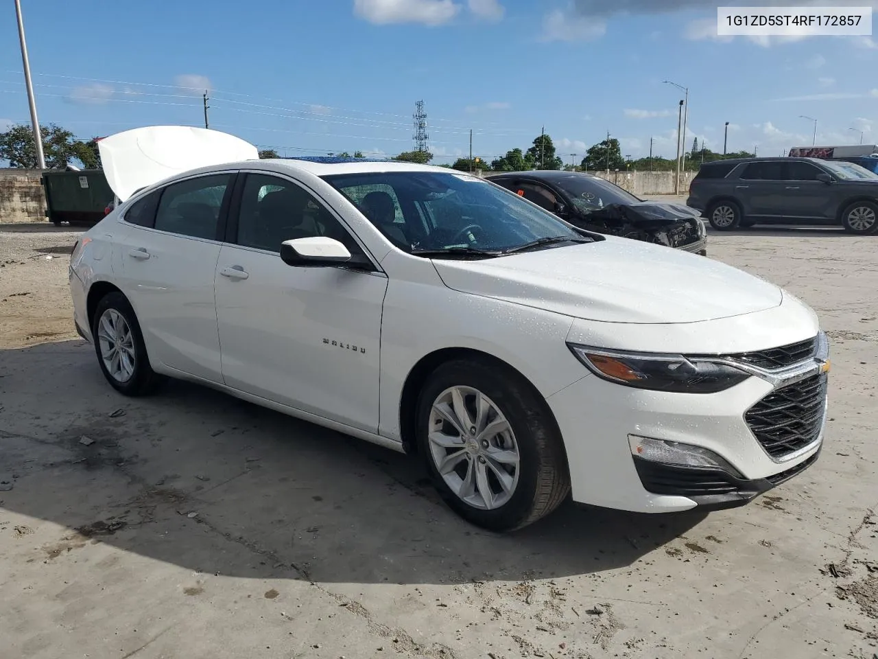 2024 Chevrolet Malibu Lt VIN: 1G1ZD5ST4RF172857 Lot: 80592344