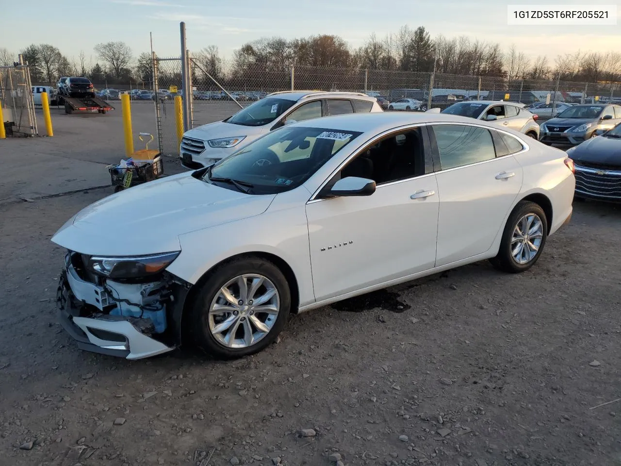 2024 Chevrolet Malibu Lt VIN: 1G1ZD5ST6RF205521 Lot: 80742864