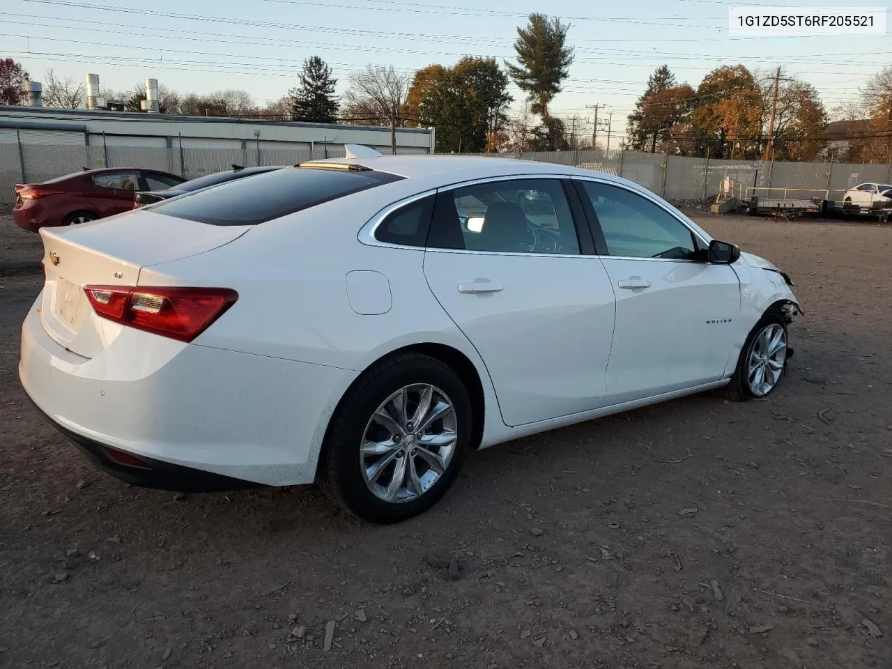 2024 Chevrolet Malibu Lt VIN: 1G1ZD5ST6RF205521 Lot: 80742864