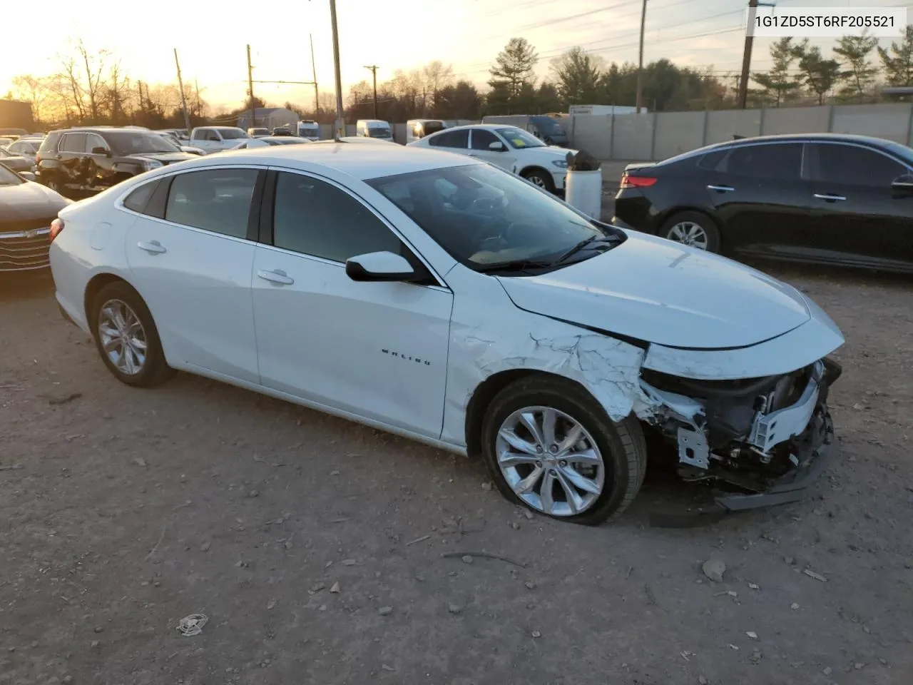 2024 Chevrolet Malibu Lt VIN: 1G1ZD5ST6RF205521 Lot: 80742864