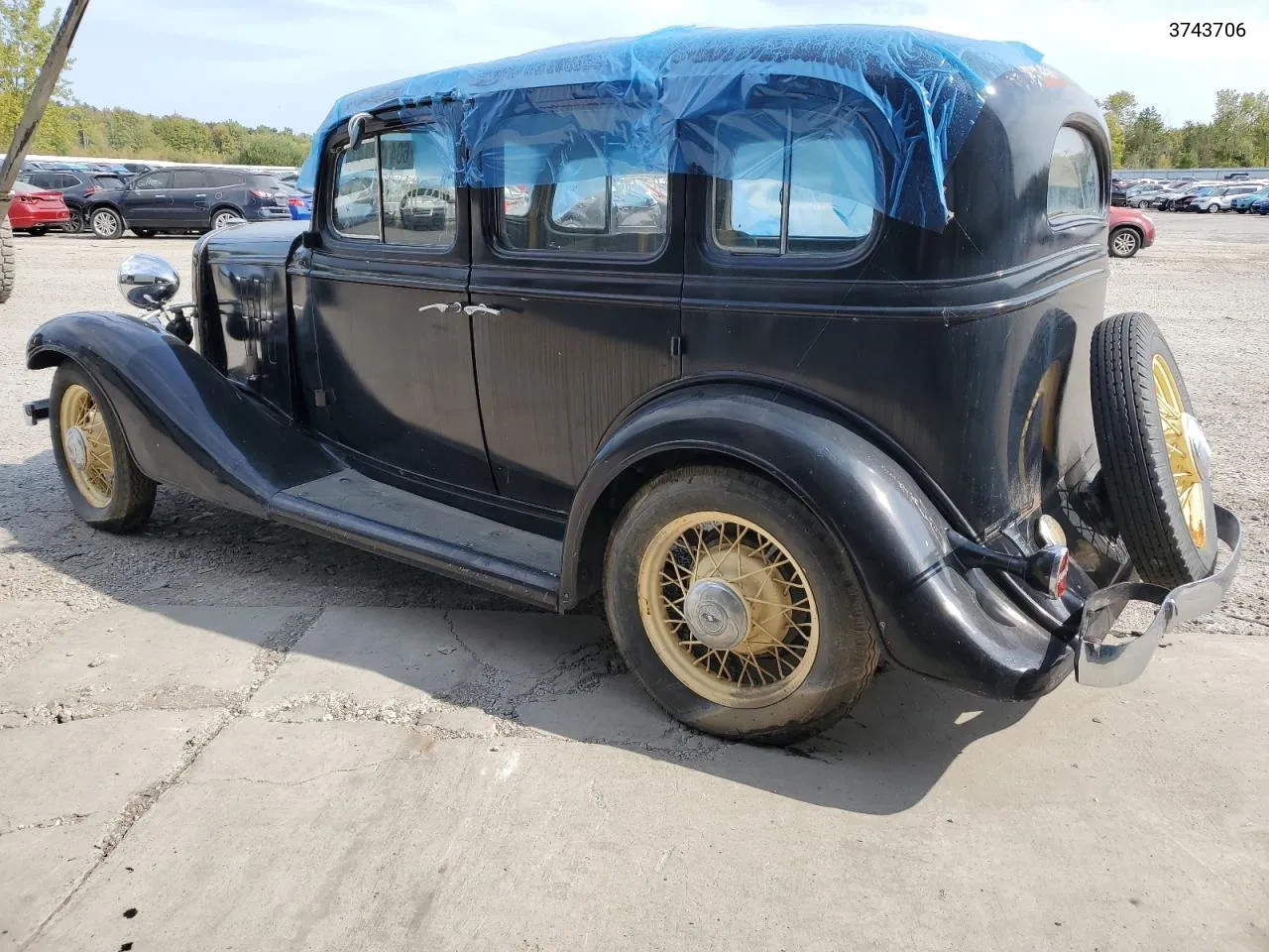 1933 Chevrolet Master VIN: 3743706 Lot: 71671354