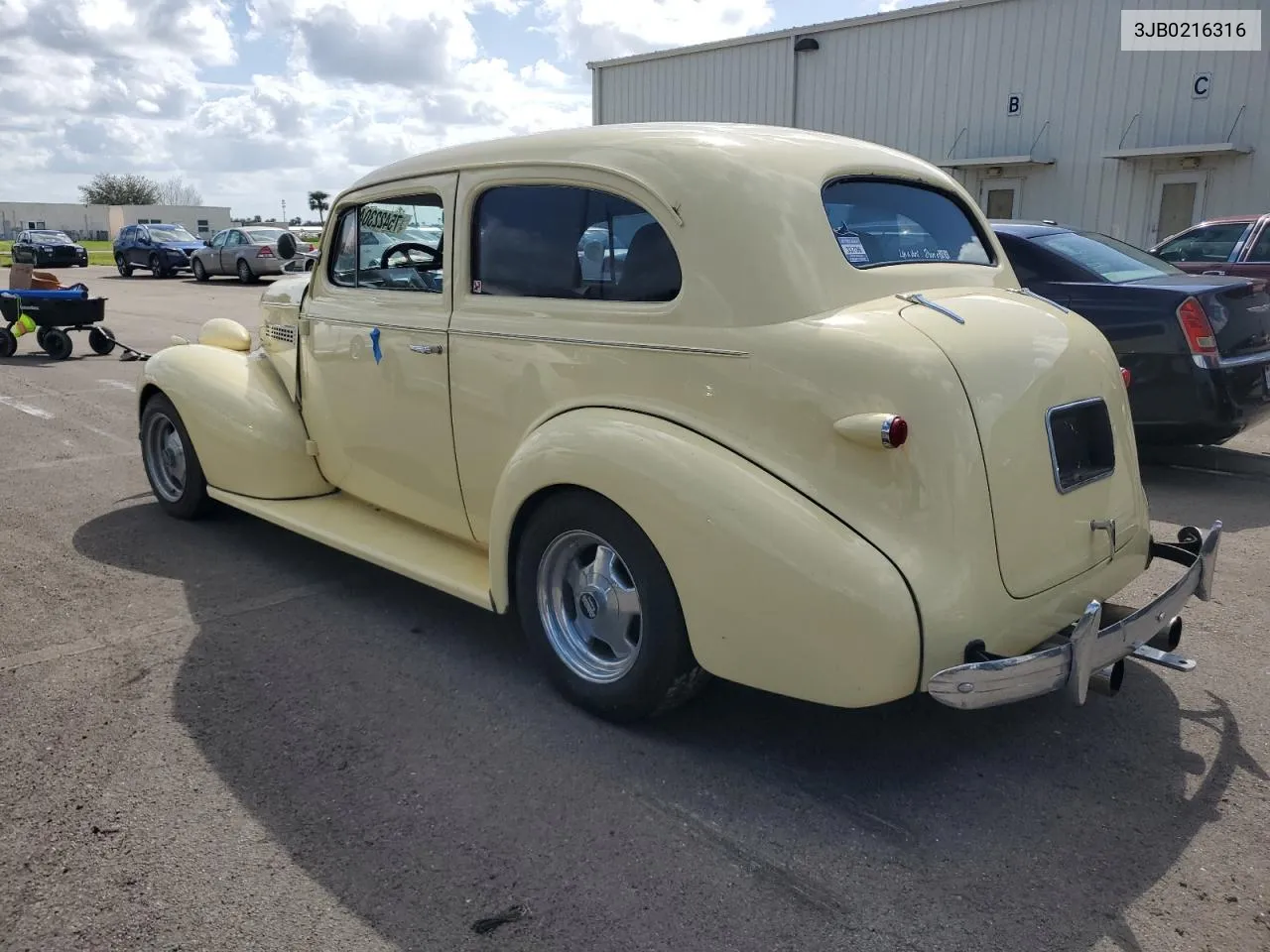 1939 Chevrolet 2 Door VIN: 3JB0216316 Lot: 75422304