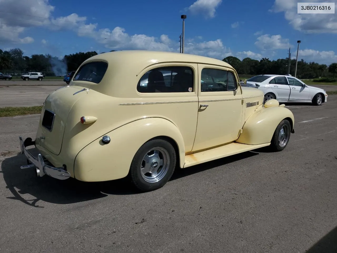 1939 Chevrolet 2 Door VIN: 3JB0216316 Lot: 75422304