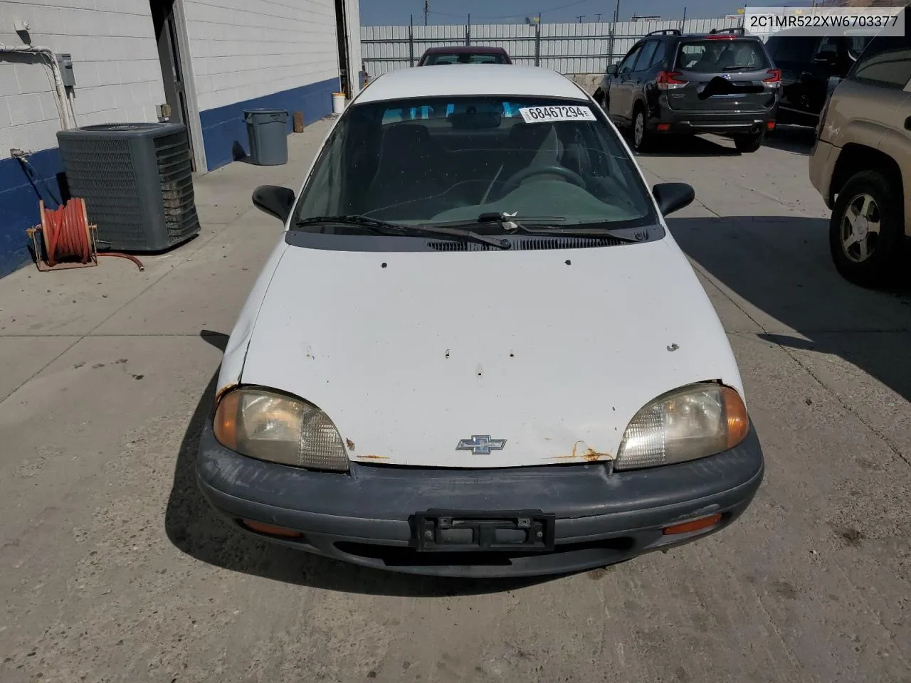 1998 Chevrolet Metro Lsi VIN: 2C1MR522XW6703377 Lot: 68467294