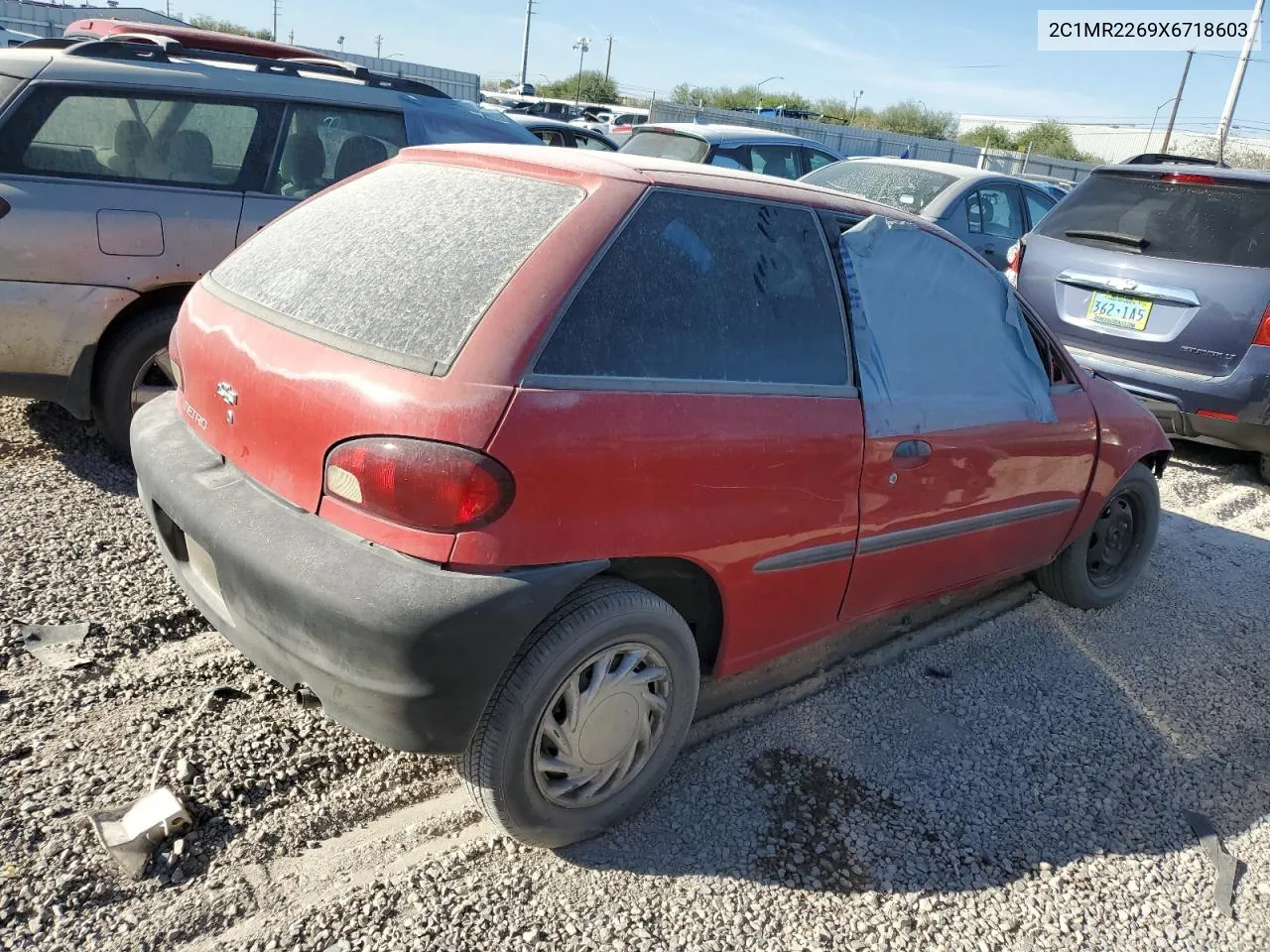 1999 Chevrolet Metro VIN: 2C1MR2269X6718603 Lot: 66818764