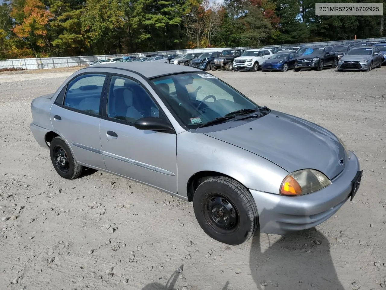 2001 Chevrolet Metro Lsi VIN: 2C1MR522916702925 Lot: 75833744