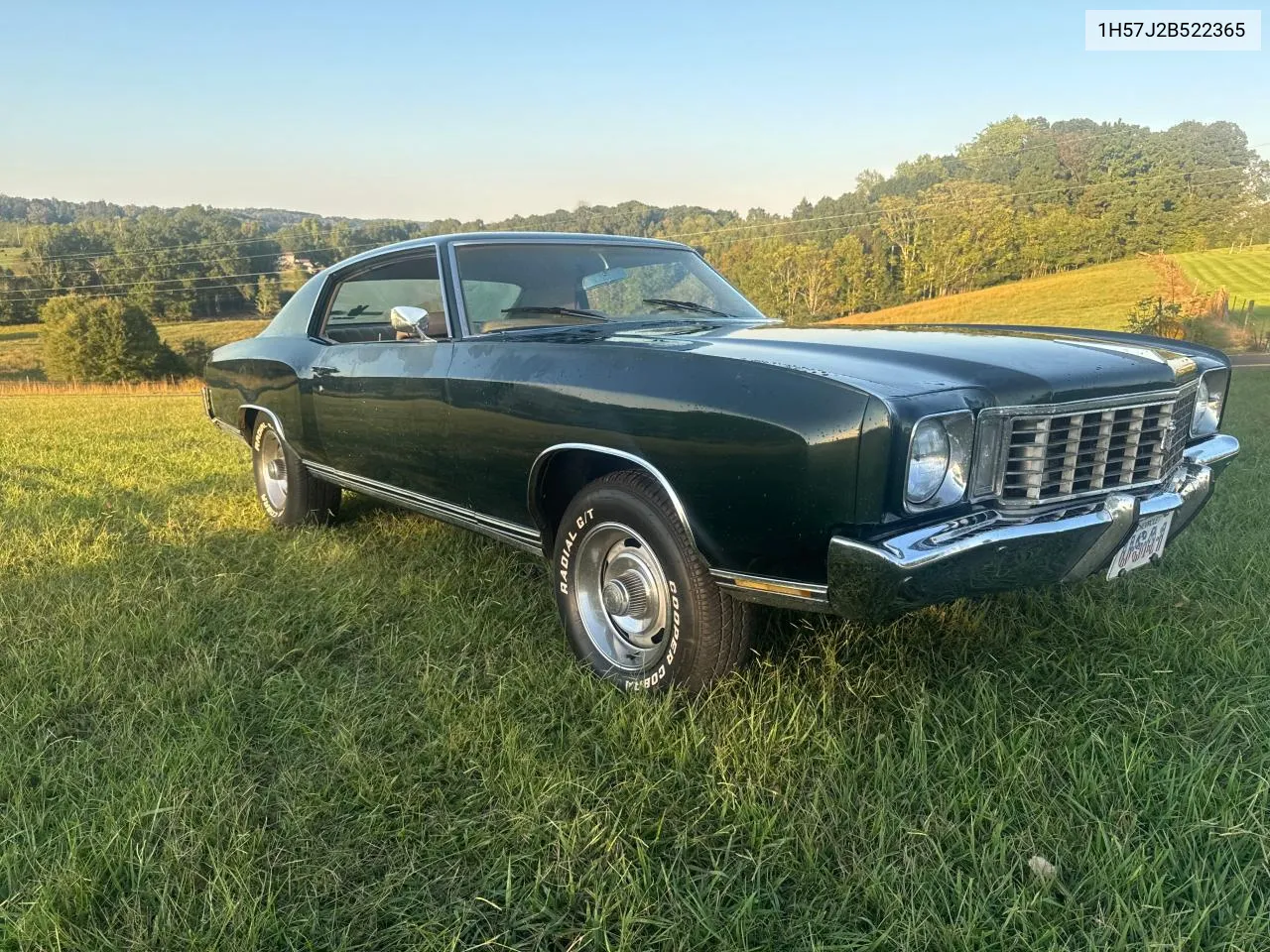 1H57J2B522365 1972 Chevrolet Montecarlo