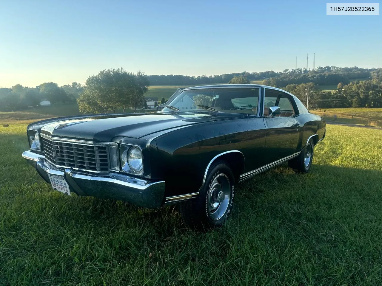 1H57J2B522365 1972 Chevrolet Montecarlo