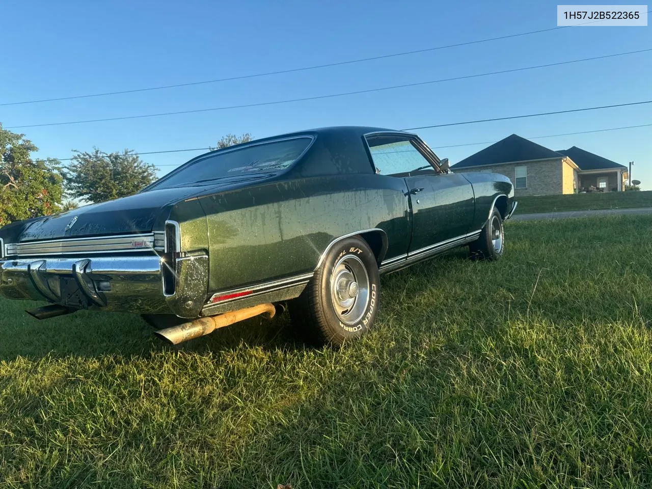 1H57J2B522365 1972 Chevrolet Montecarlo