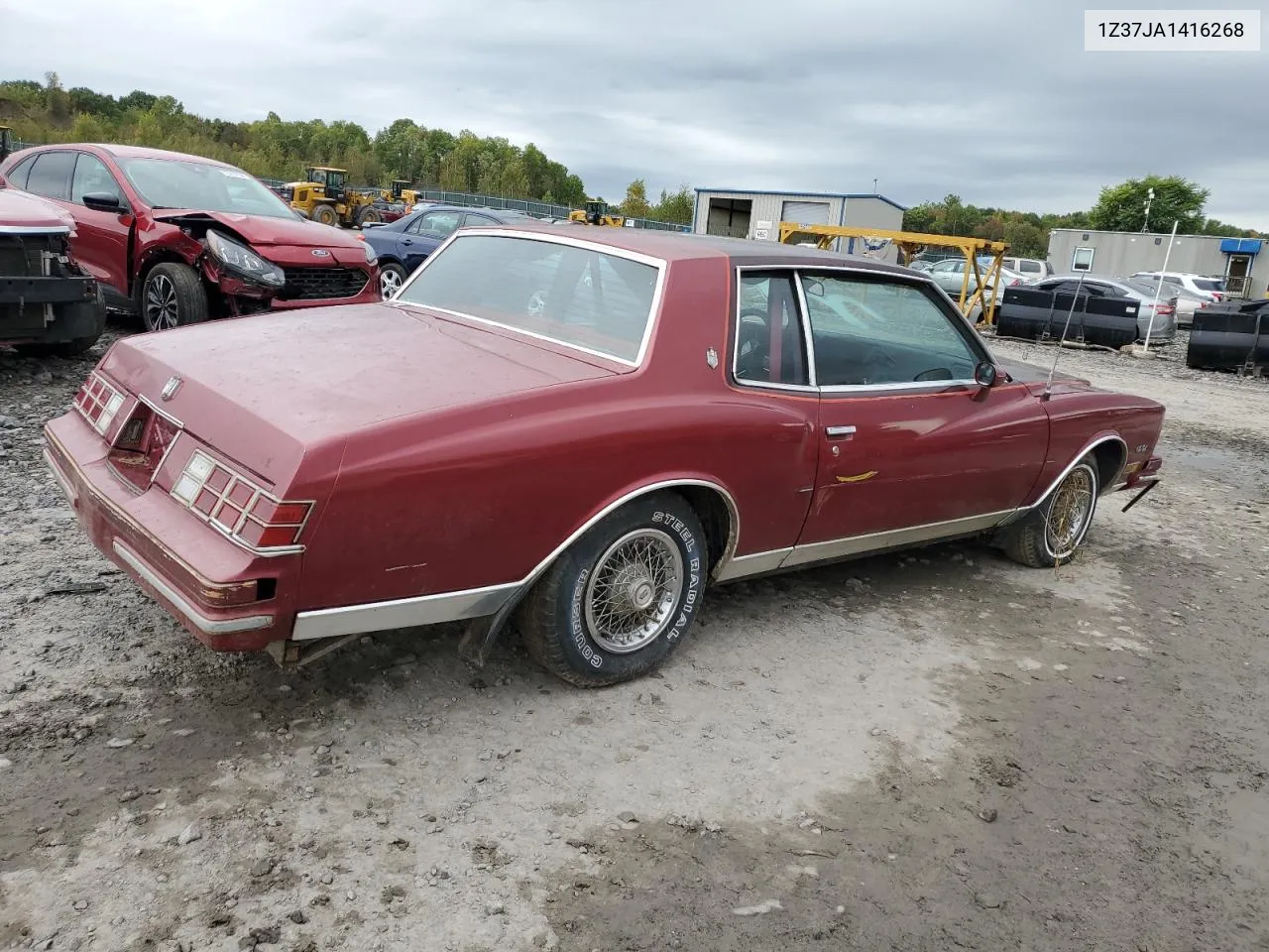 1980 Chevrolet Montecarlo VIN: 1Z37JA1416268 Lot: 72989804