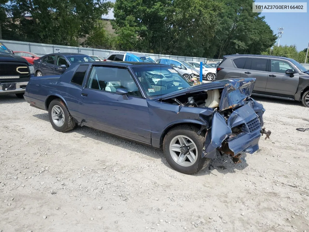 1984 Chevrolet Monte Carlo VIN: 1G1AZ37G0ER166402 Lot: 68037674