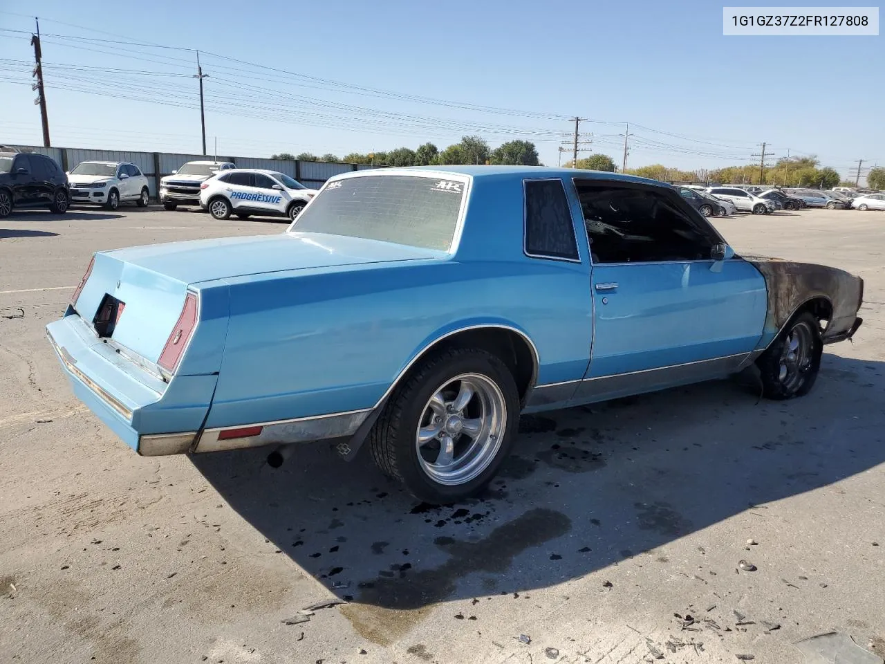 1985 Chevrolet Monte Carlo VIN: 1G1GZ37Z2FR127808 Lot: 76112524