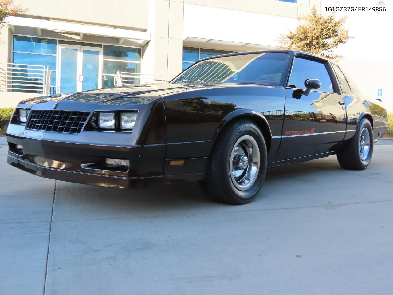 1985 Chevrolet Monte Carlo VIN: 1G1GZ37G4FR149856 Lot: 81275664