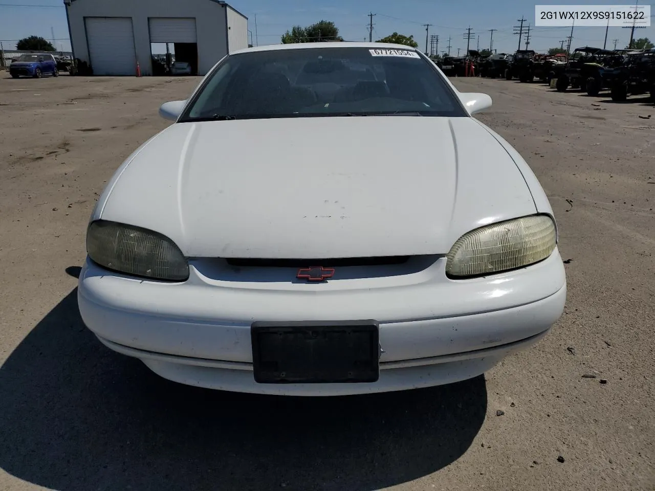 1995 Chevrolet Monte Carlo Z34 VIN: 2G1WX12X9S9151622 Lot: 67721554