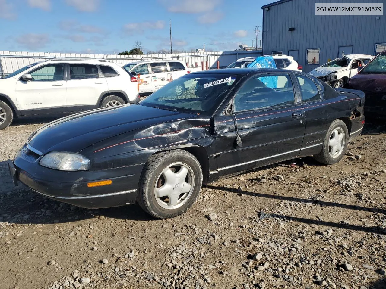 1996 Chevrolet Monte Carlo Ls VIN: 2G1WW12MXT9160579 Lot: 78601644