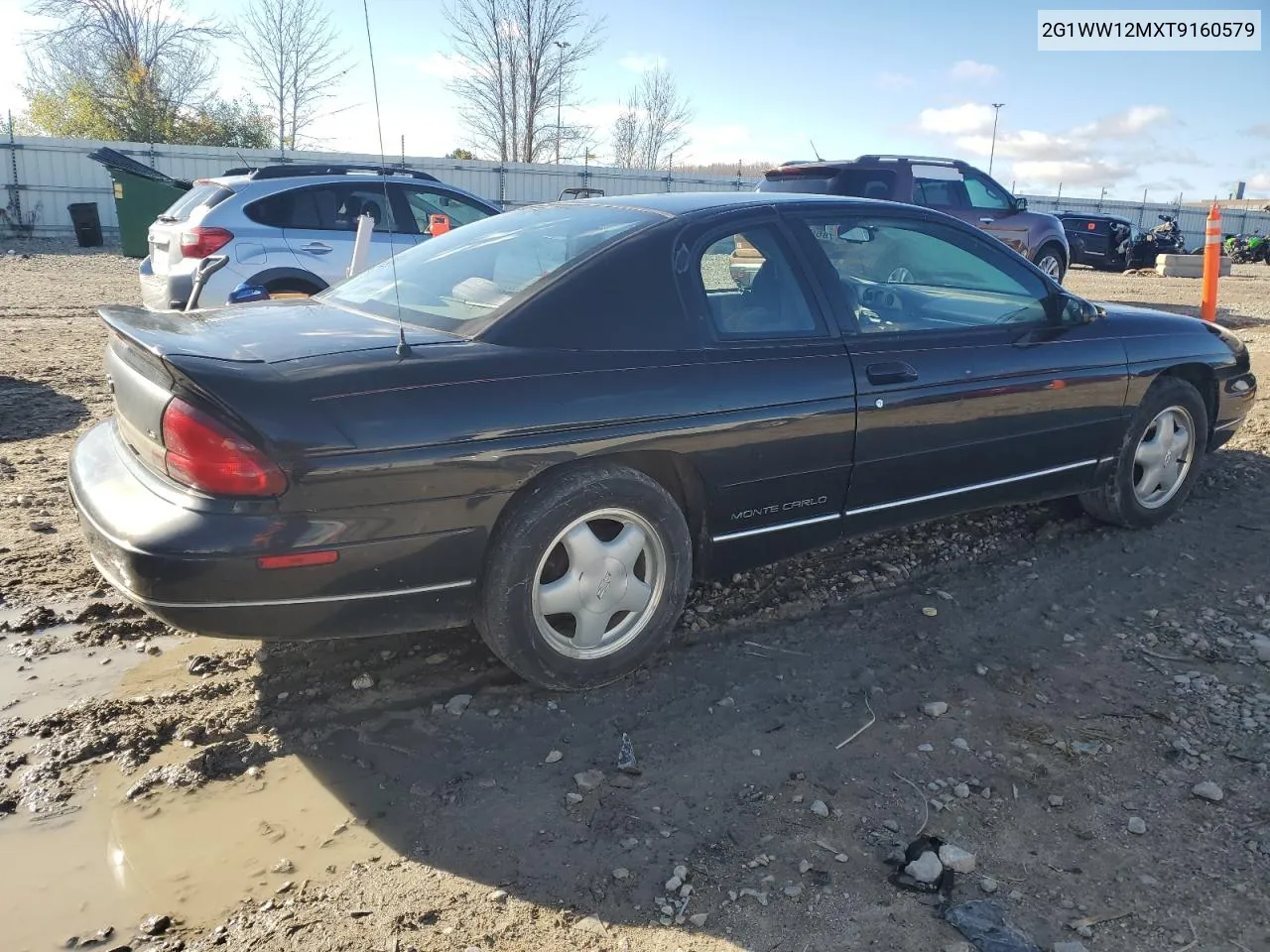 1996 Chevrolet Monte Carlo Ls VIN: 2G1WW12MXT9160579 Lot: 78601644