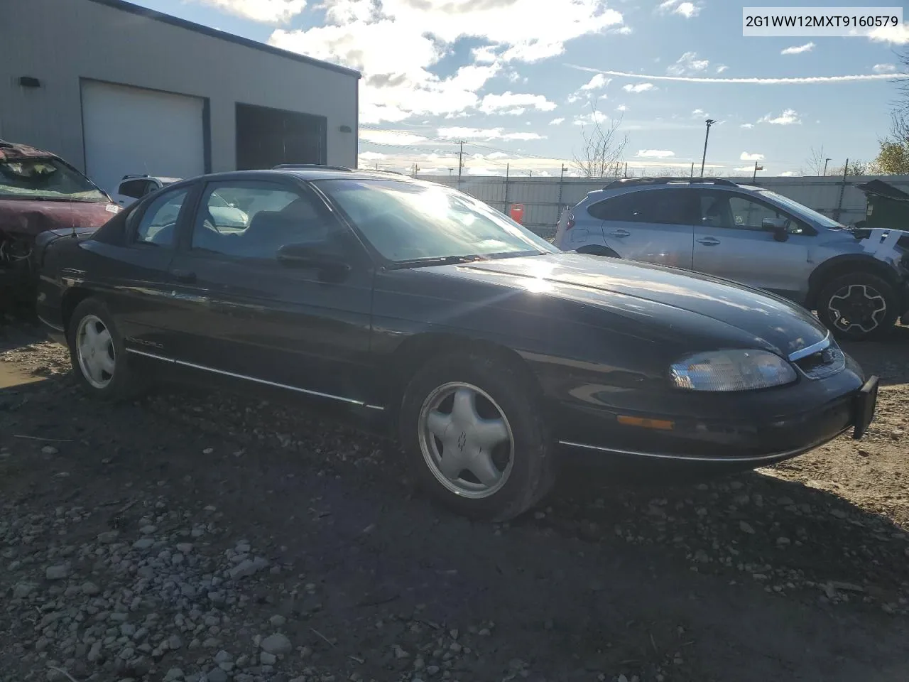 1996 Chevrolet Monte Carlo Ls VIN: 2G1WW12MXT9160579 Lot: 78601644