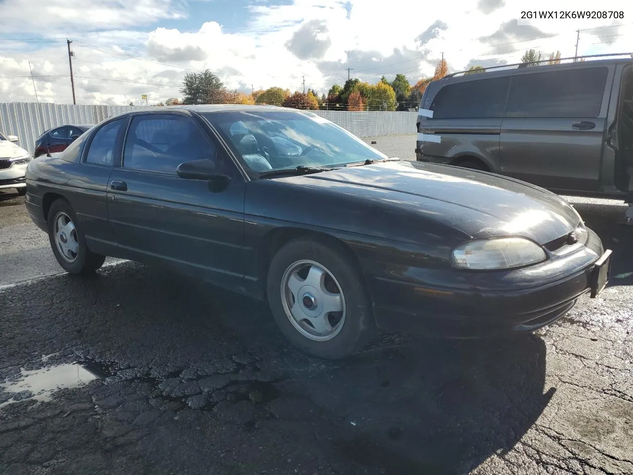 1998 Chevrolet Monte Carlo Z34 VIN: 2G1WX12K6W9208708 Lot: 73013284