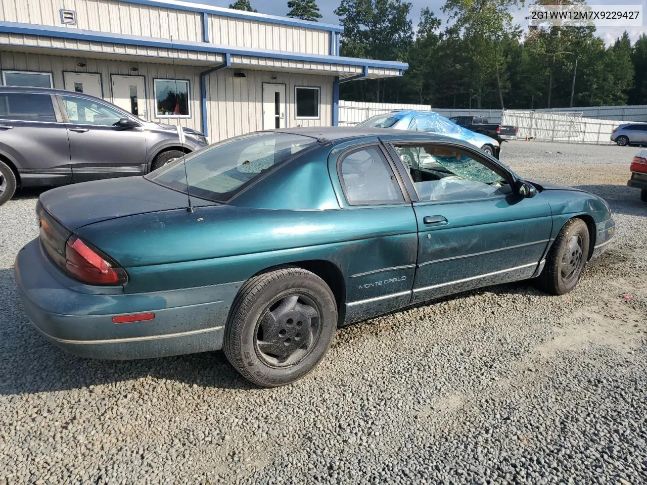 1999 Chevrolet Monte Carlo Ls VIN: 2G1WW12M7X9229427 Lot: 73189194