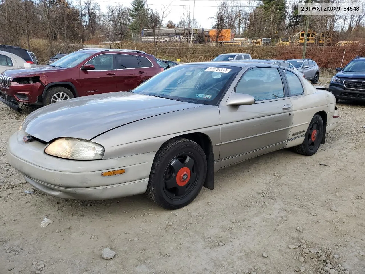 1999 Chevrolet Monte Carlo Z34 VIN: 2G1WX12K0X9154548 Lot: 79179124