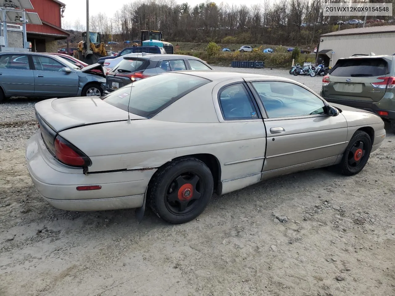 1999 Chevrolet Monte Carlo Z34 VIN: 2G1WX12K0X9154548 Lot: 79179124