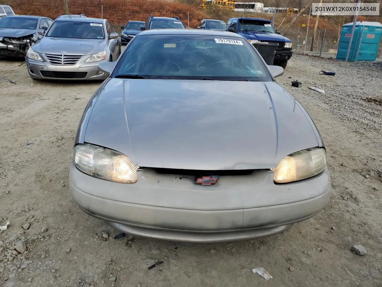 1999 Chevrolet Monte Carlo Z34 VIN: 2G1WX12K0X9154548 Lot: 79179124