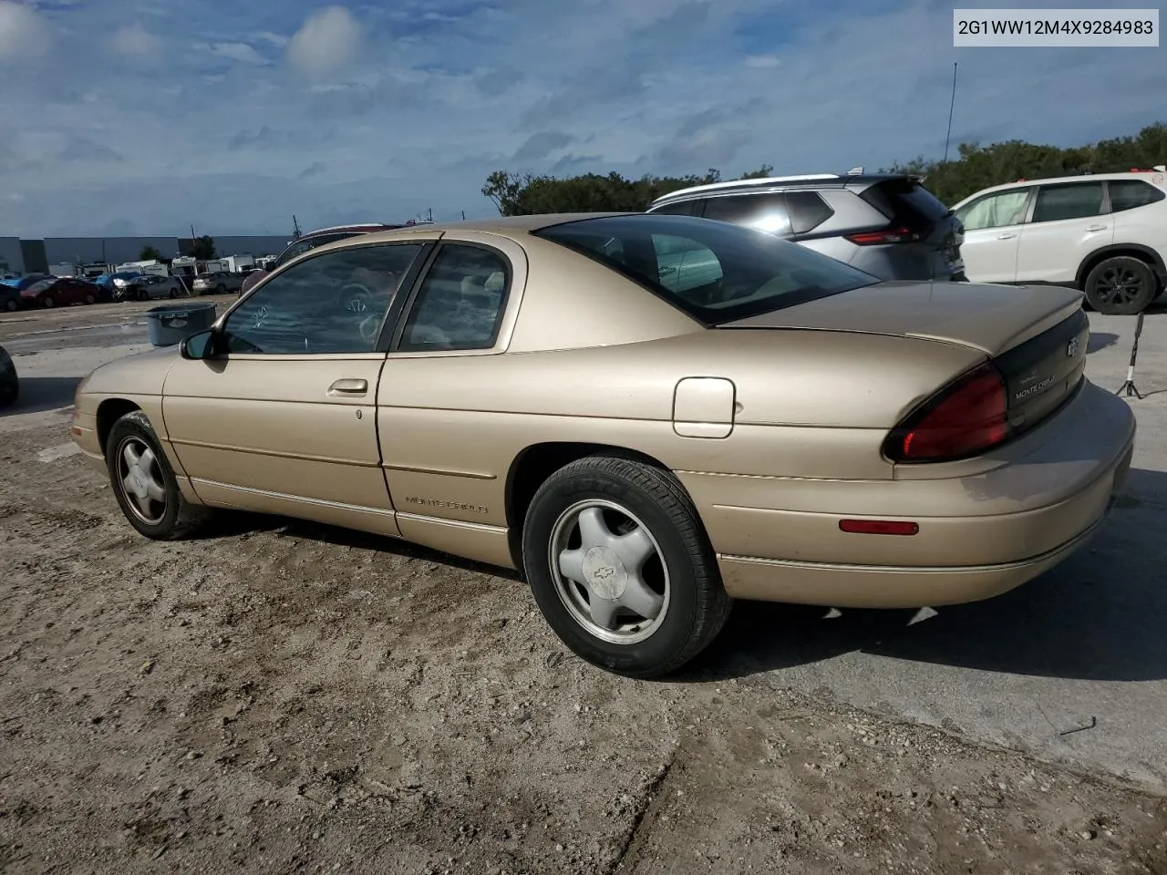 1999 Chevrolet Monte Carlo Ls VIN: 2G1WW12M4X9284983 Lot: 79727124