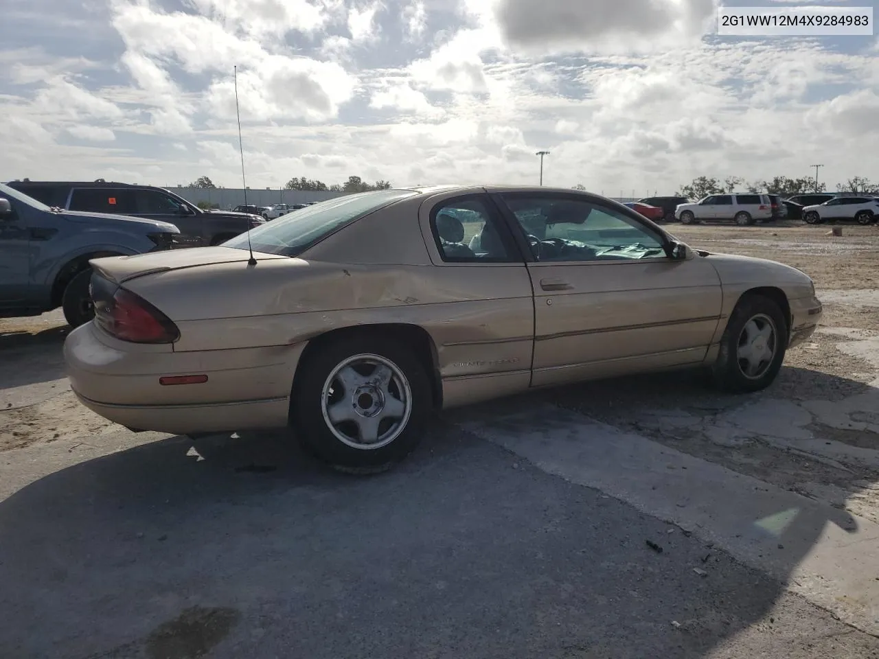 1999 Chevrolet Monte Carlo Ls VIN: 2G1WW12M4X9284983 Lot: 79727124