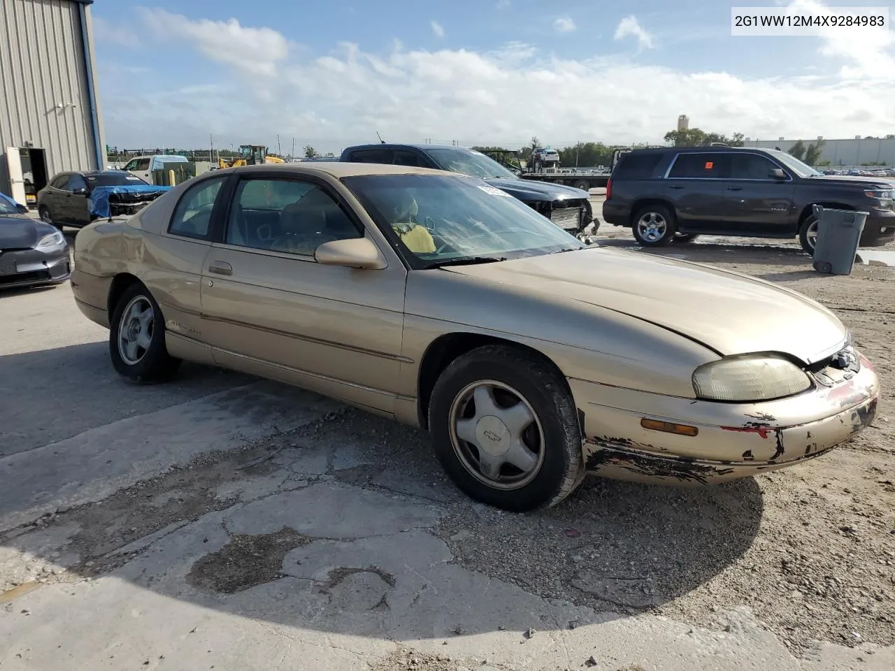 1999 Chevrolet Monte Carlo Ls VIN: 2G1WW12M4X9284983 Lot: 79727124