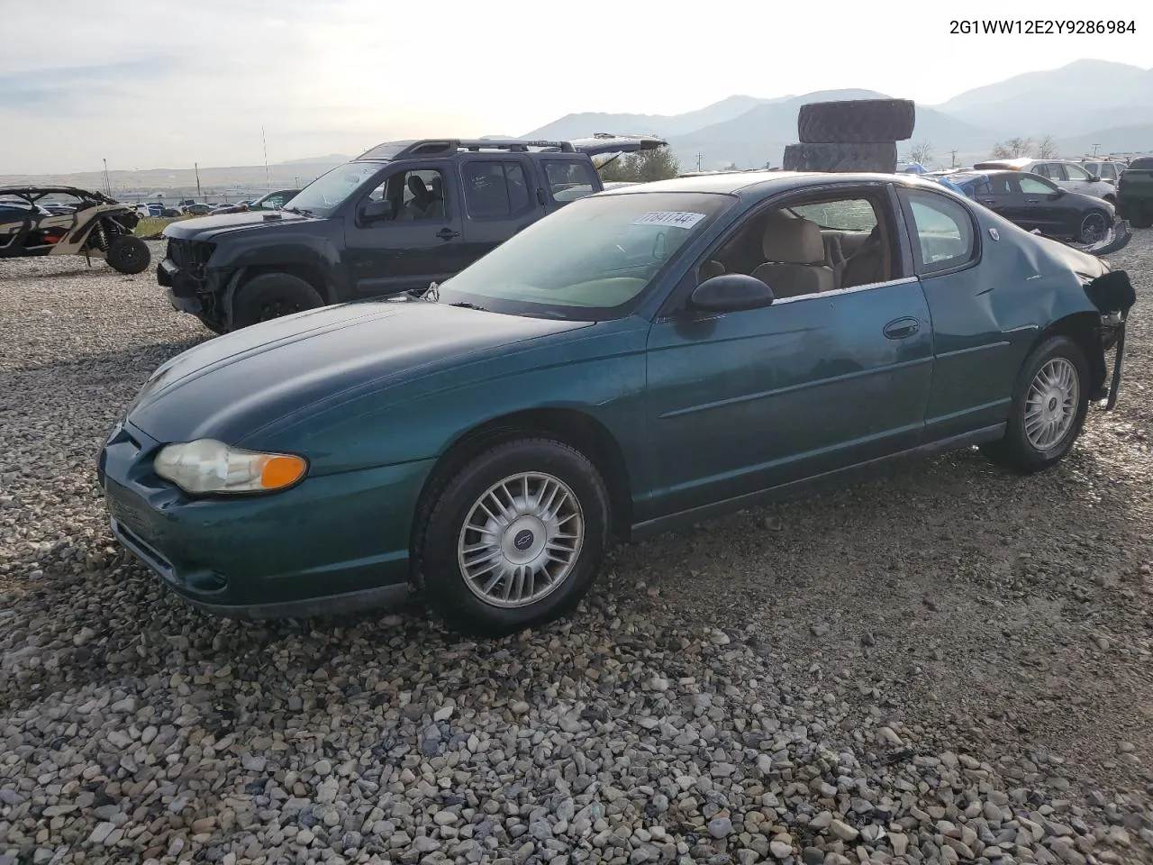 2000 Chevrolet Monte Carlo Ls VIN: 2G1WW12E2Y9286984 Lot: 77841744