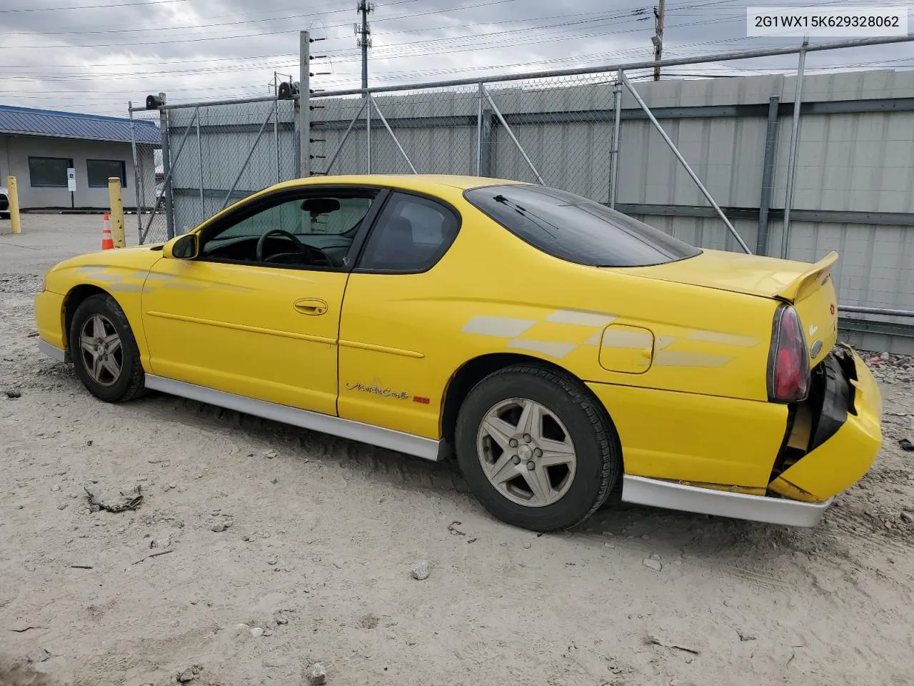 2002 Chevrolet Monte Carlo Ss VIN: 2G1WX15K629328062 Lot: 42098534