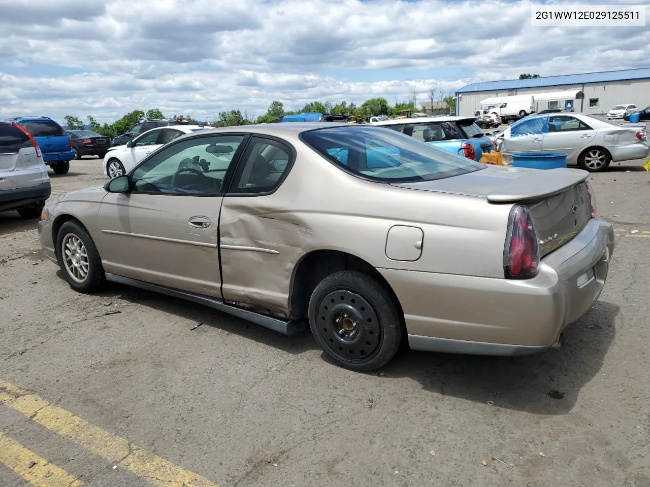 2002 Chevrolet Monte Carlo Ls VIN: 2G1WW12E029125511 Lot: 58428624