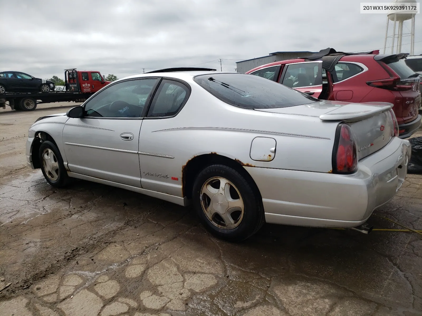 2002 Chevrolet Monte Carlo Ss VIN: 2G1WX15K929391172 Lot: 63061484