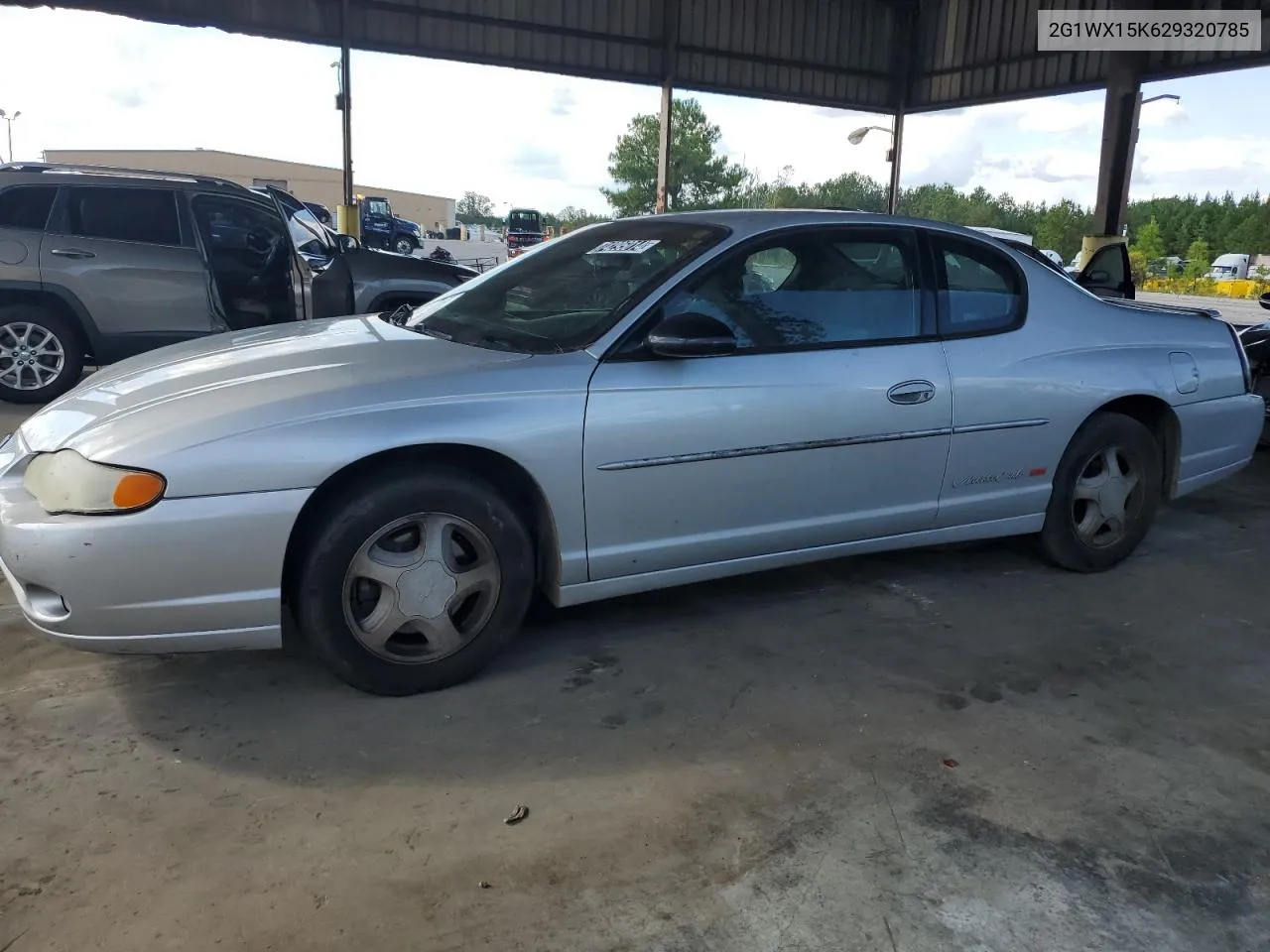 2002 Chevrolet Monte Carlo Ss VIN: 2G1WX15K629320785 Lot: 74295014