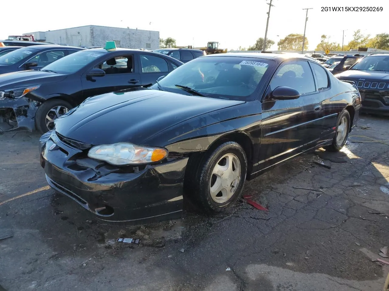 2002 Chevrolet Monte Carlo Ss VIN: 2G1WX15KX29250269 Lot: 76098164