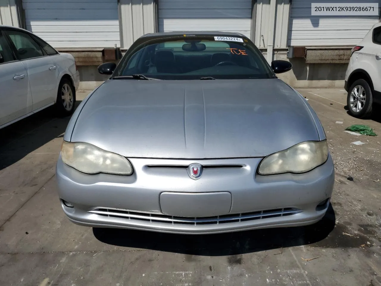 2003 Chevrolet Monte Carlo Ss VIN: 2G1WX12K939286671 Lot: 69043224