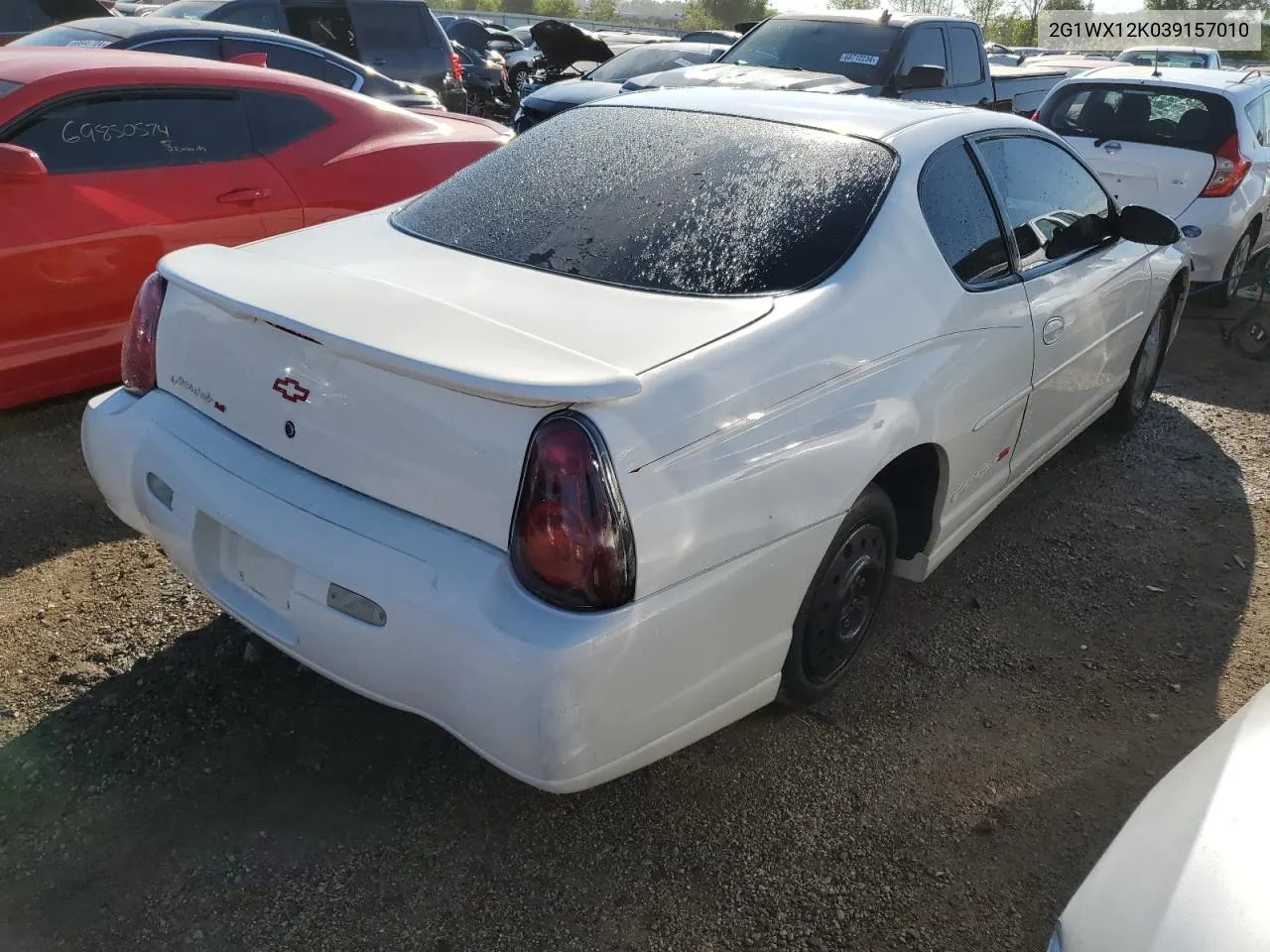 2G1WX12K039157010 2003 Chevrolet Monte Carlo Ss