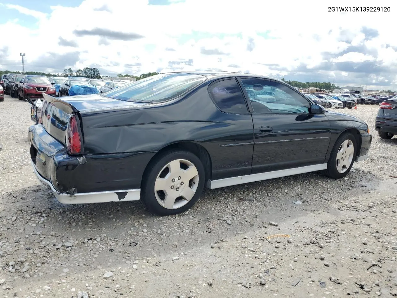 2003 Chevrolet Monte Carlo Ss VIN: 2G1WX15K139229120 Lot: 71007894