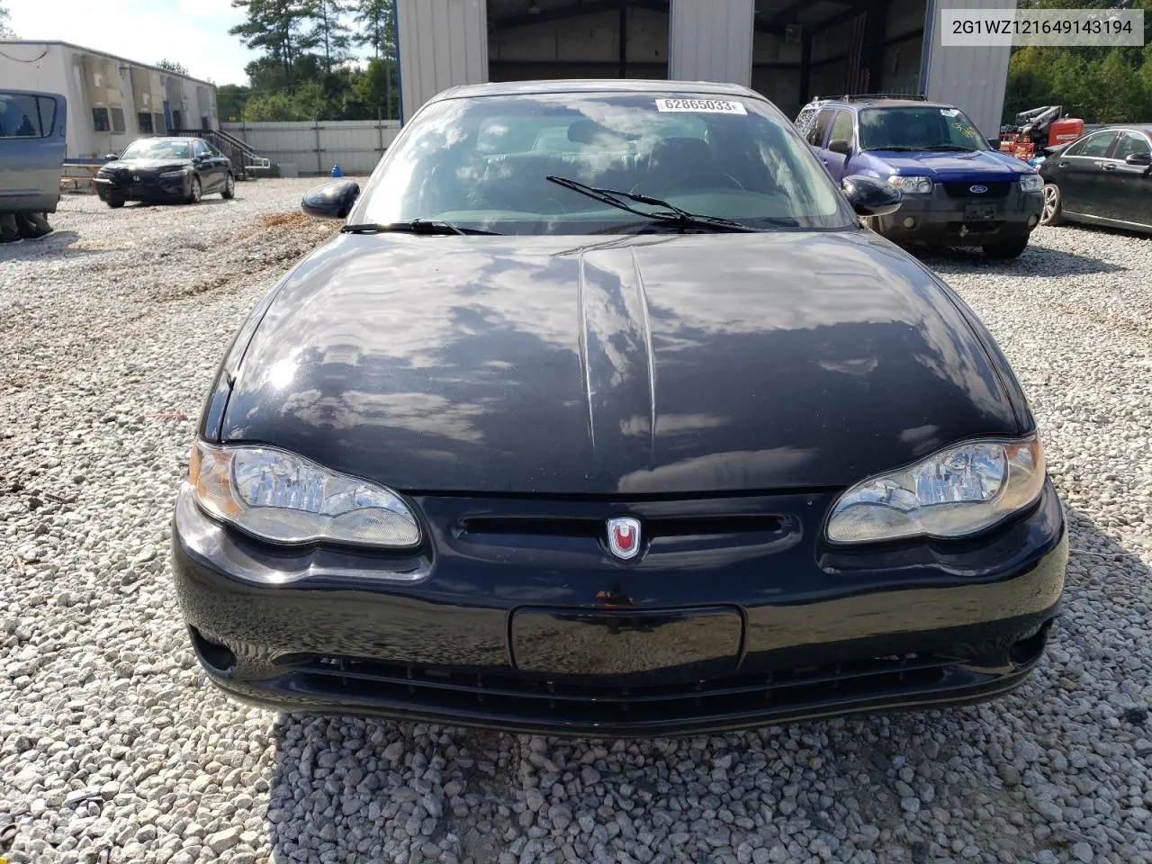 2004 Chevrolet Monte Carlo Ss Supercharged VIN: 2G1WZ121649143194 Lot: 62865033