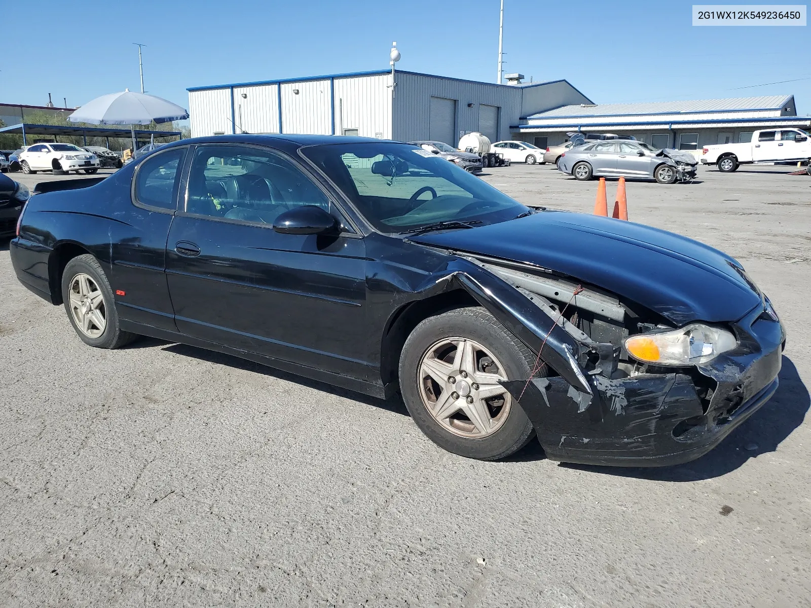 2004 Chevrolet Monte Carlo Ss VIN: 2G1WX12K549236450 Lot: 67001384