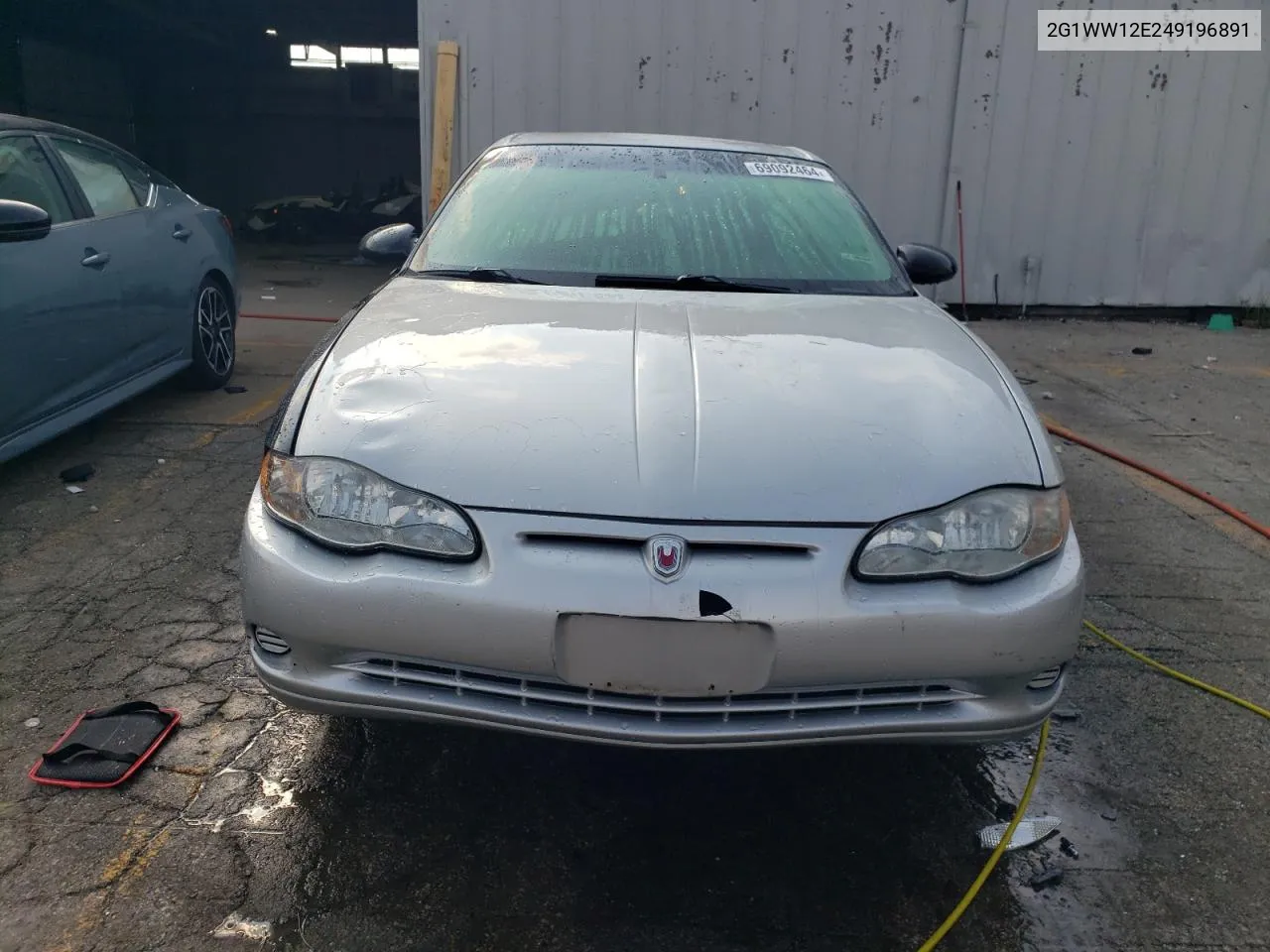 2004 Chevrolet Monte Carlo Ls VIN: 2G1WW12E249196891 Lot: 69092464