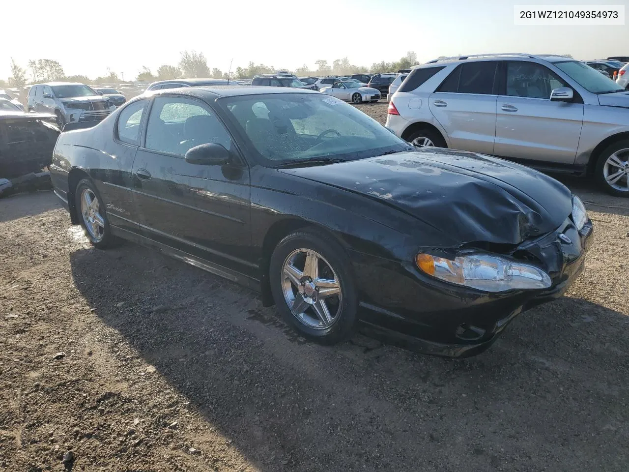 2004 Chevrolet Monte Carlo Ss Supercharged VIN: 2G1WZ121049354973 Lot: 74247224