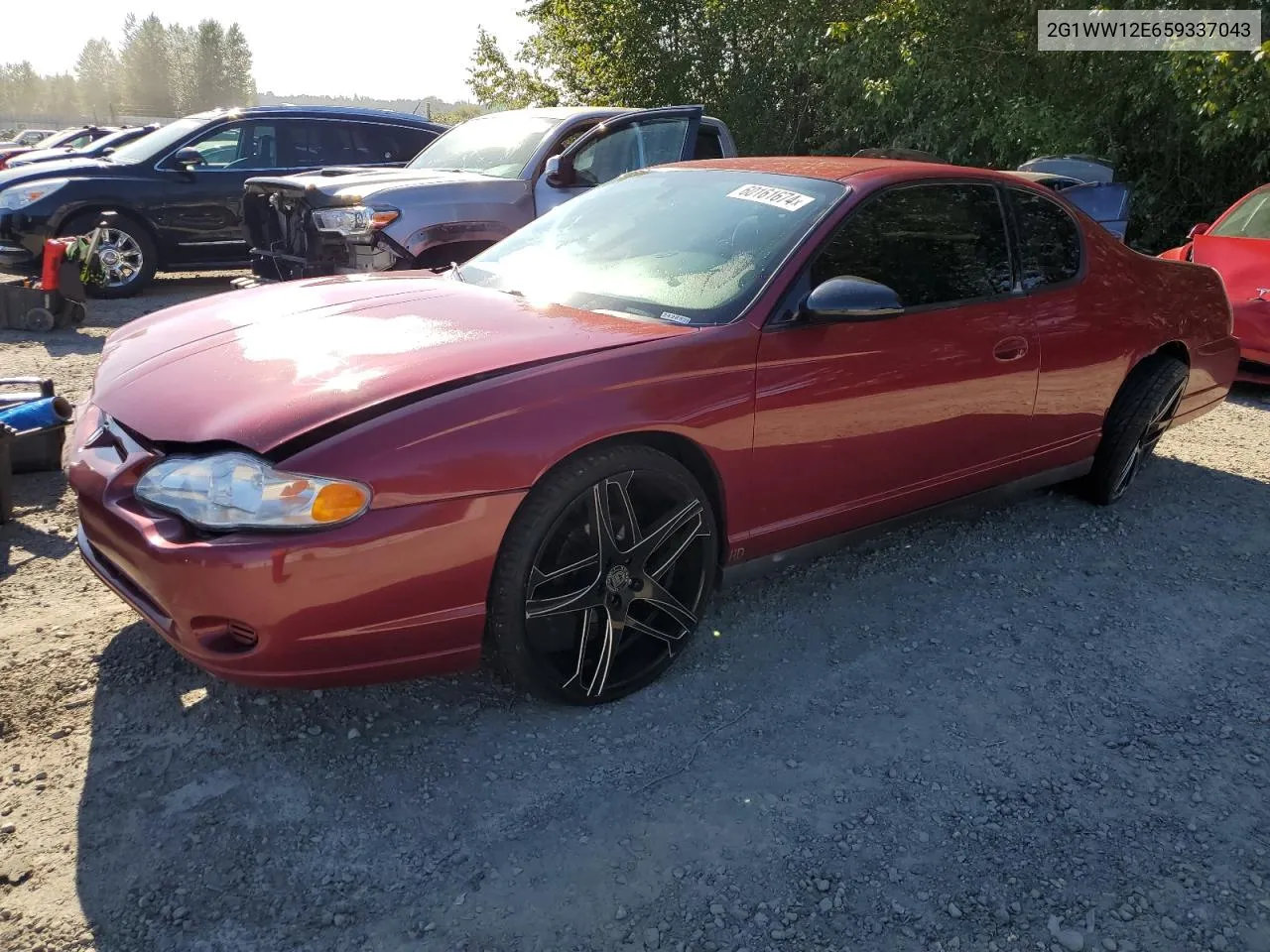 2005 Chevrolet Monte Carlo Ls VIN: 2G1WW12E659337043 Lot: 60161674