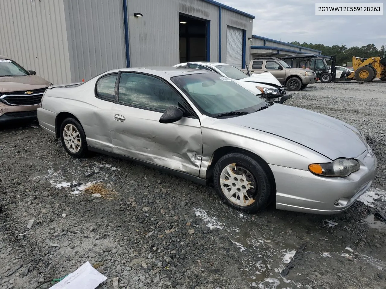 2005 Chevrolet Monte Carlo Ls VIN: 2G1WW12E559128263 Lot: 74888914