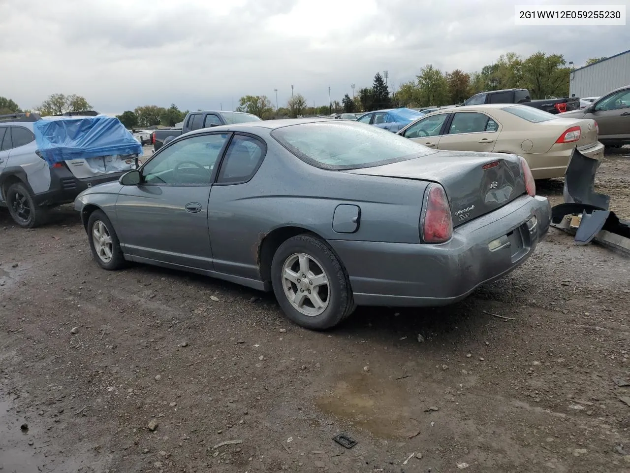 2005 Chevrolet Monte Carlo Ls VIN: 2G1WW12E059255230 Lot: 76117904