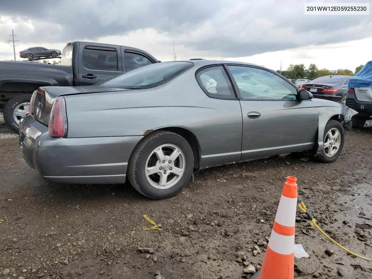 2005 Chevrolet Monte Carlo Ls VIN: 2G1WW12E059255230 Lot: 76117904