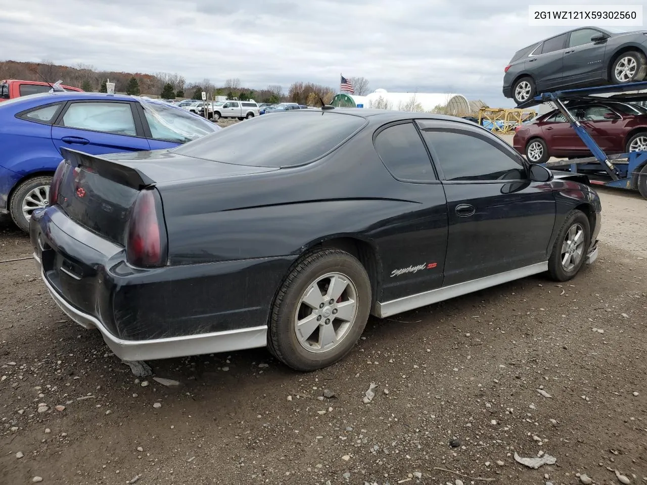 2005 Chevrolet Monte Carlo Ss Supercharged VIN: 2G1WZ121X59302560 Lot: 79274164